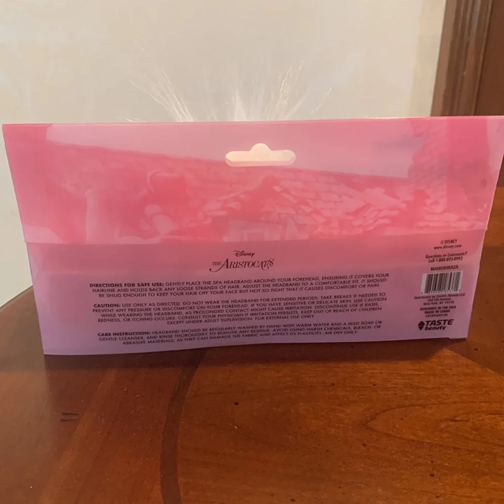 Disney Aristocats Spa headband (New )
